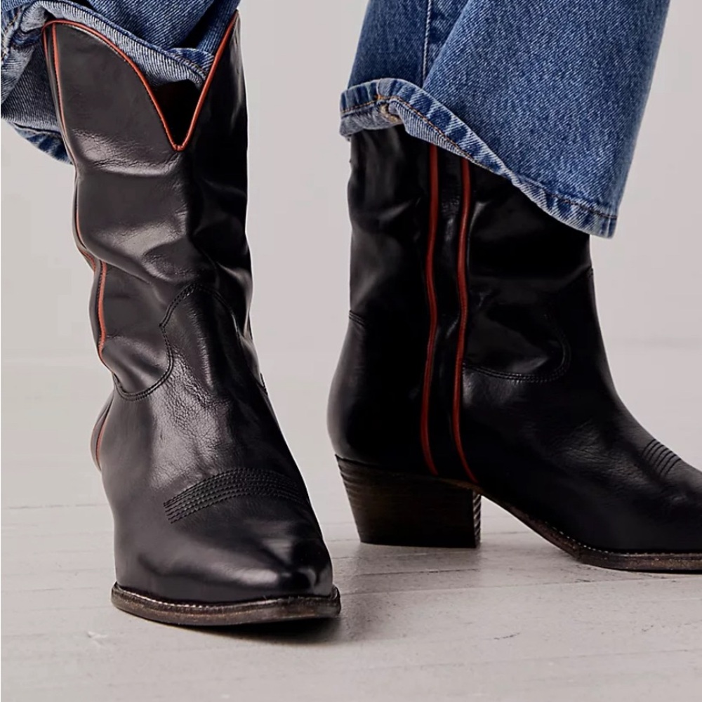 Free People Borderline Western Boots